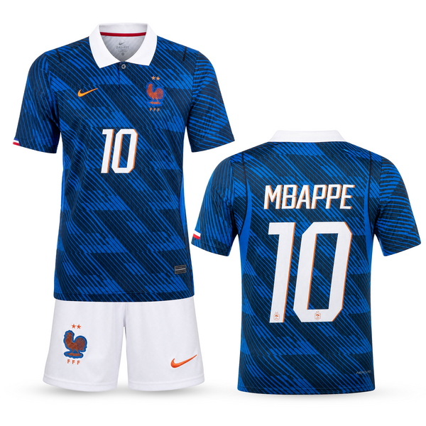 Franța Echipament De Fotbal Pentru Copii, Mbappe. WC 2026