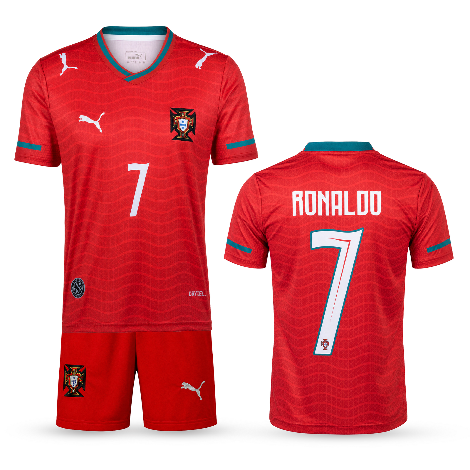 Portugalia Echipament De Fotbal Pentru Copii, Ronaldo. WC 2026