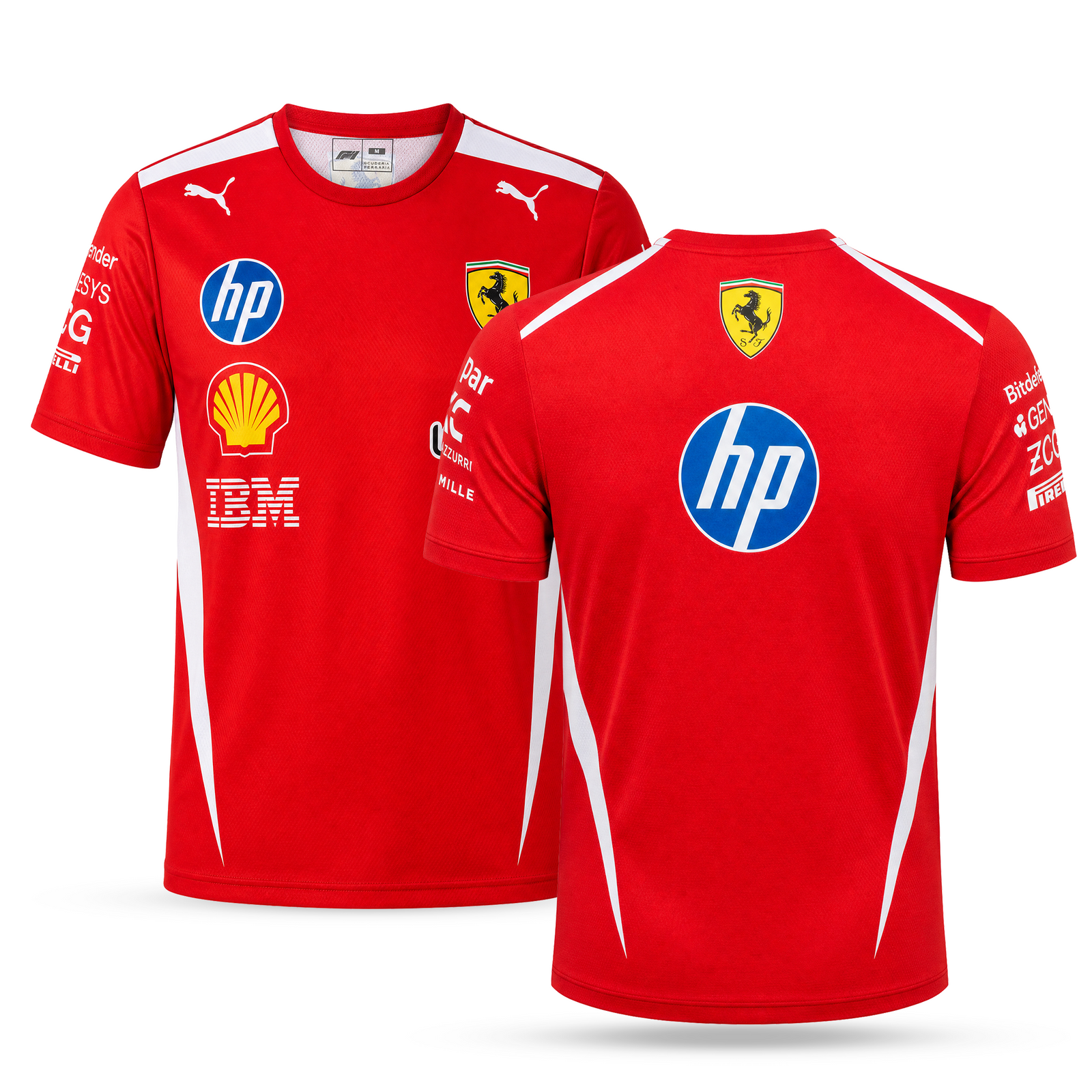 Ferrari Tricou F1 Pentru Bărbați. 2026