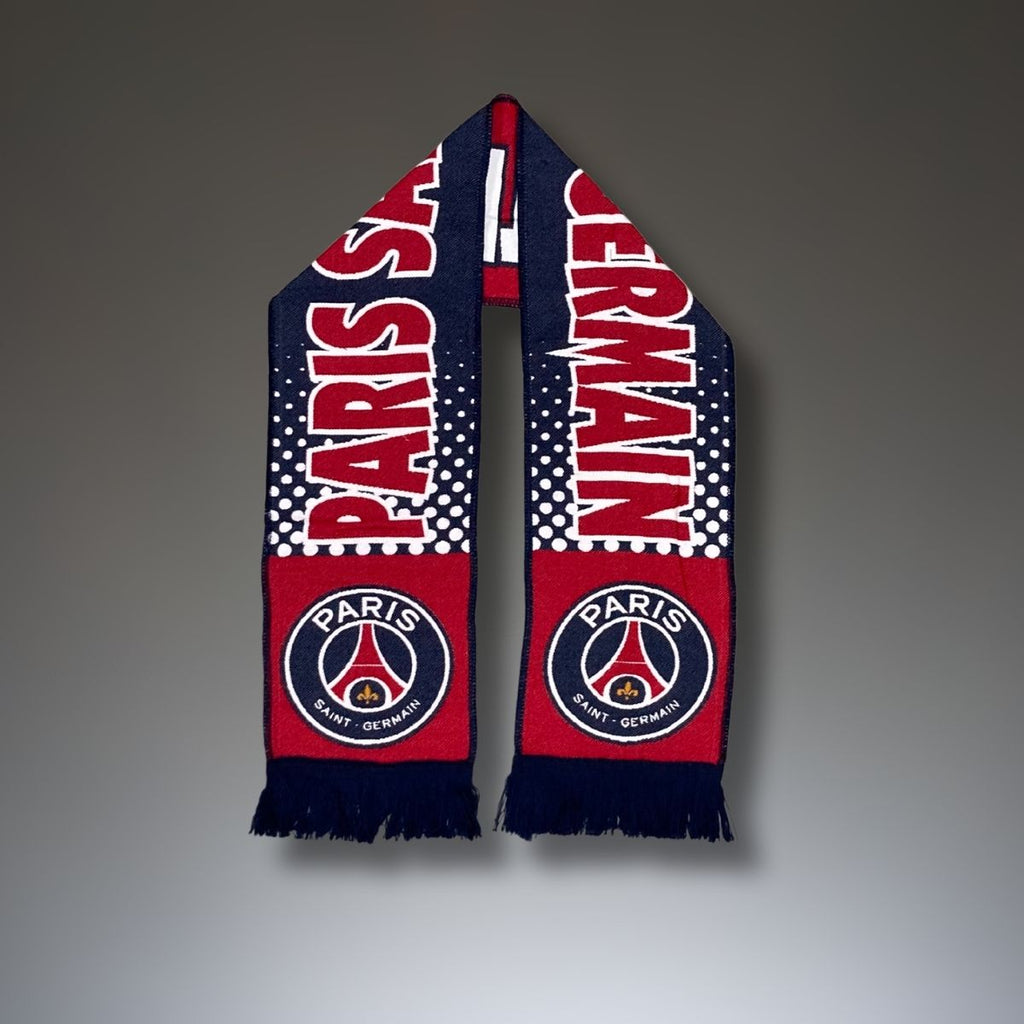 Eșarfă din tricot jacquard PSG