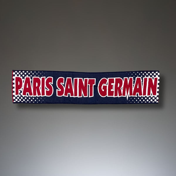 Eșarfă din tricot jacquard PSG
