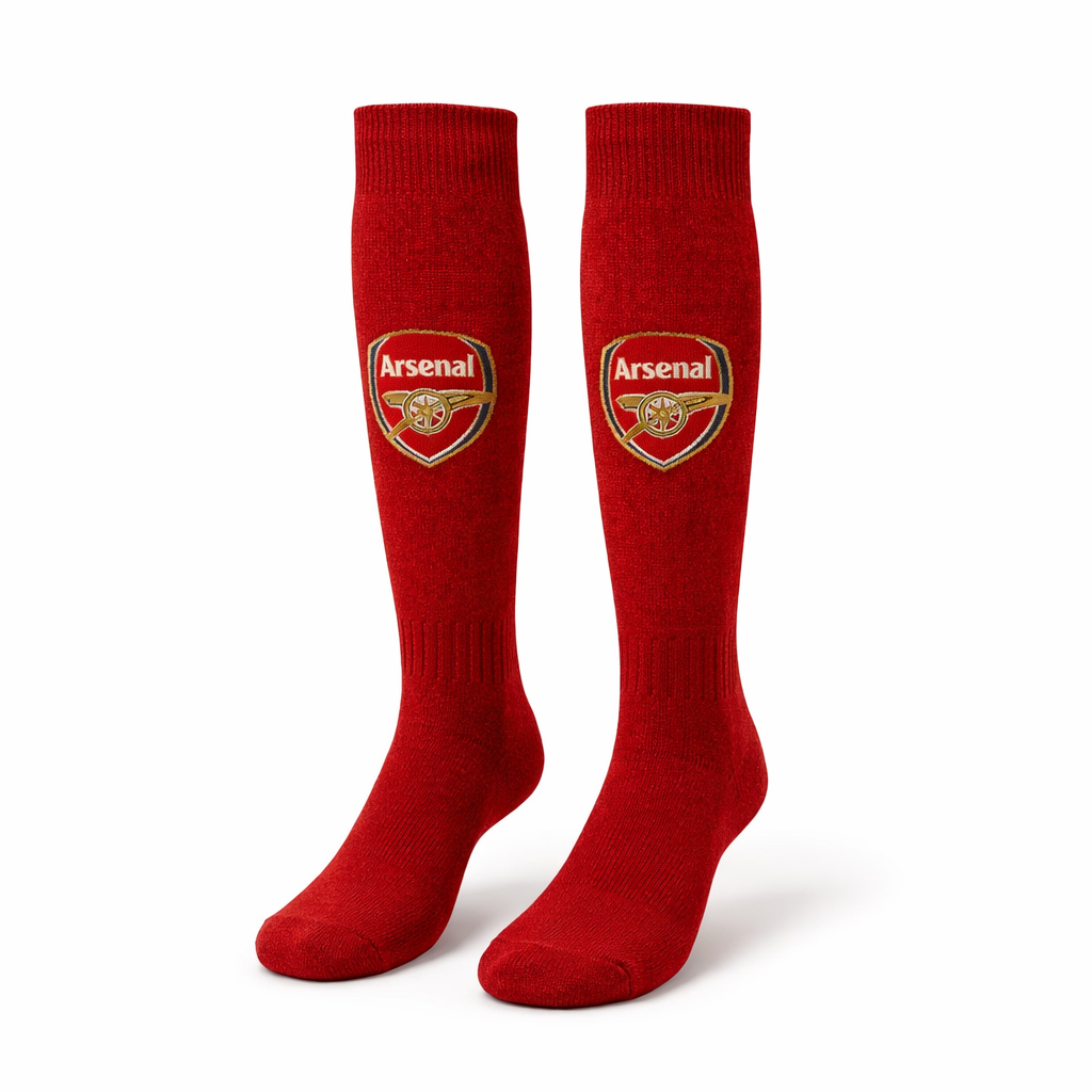 Șosete de fotbal pentru copii, negro, Arsenal