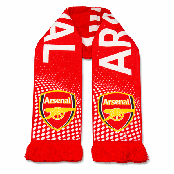 Eșarfă tricotată Arsenal, roșie