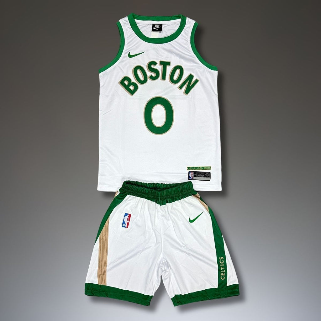 Set de joc baschet, copii și tineri, alb, Boston Celtics, Tatum