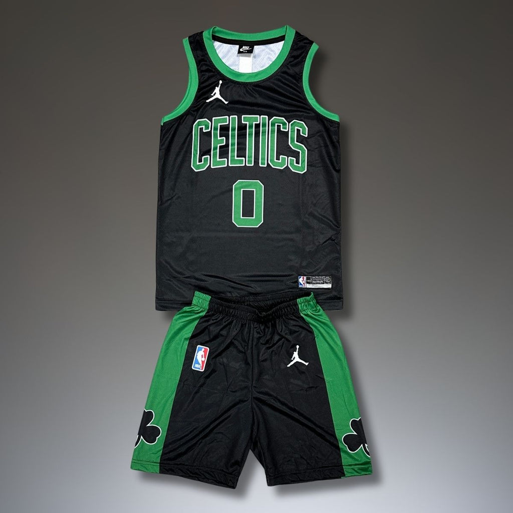 Set de joc baschet, copii și tineri, negru, Boston Celtics, Tatum