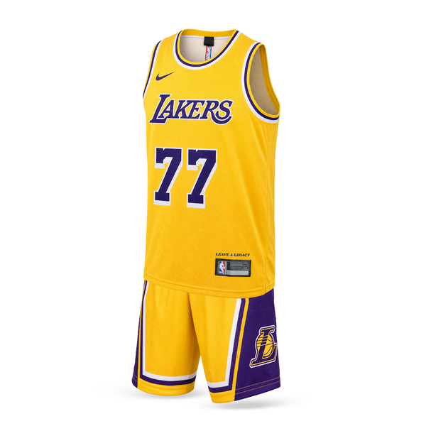 Set de joc baschet, copii și tineri, galben, Dallas Mavericks, Doncic