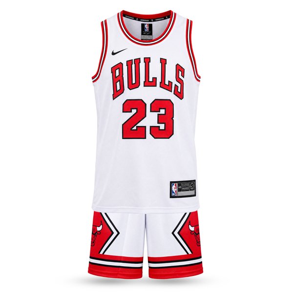 Set de joc baschet, copii și tineri, alb, Chicago Bulls. Jordan