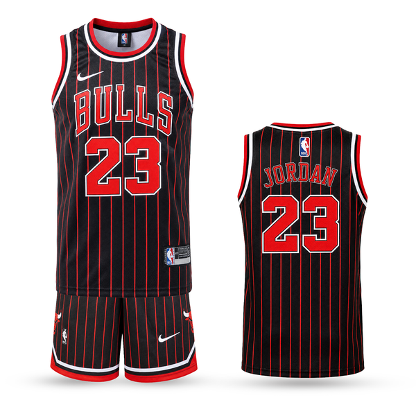 Set de joc baschet, copii și tineri, negru, Chicago Bulls. Jordan
