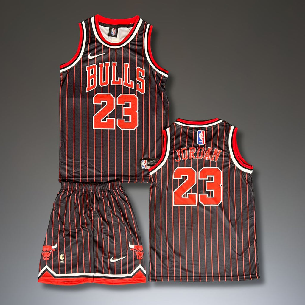 Set de joc baschet, copii și tineri, negru, Chicago Bulls. Jordan
