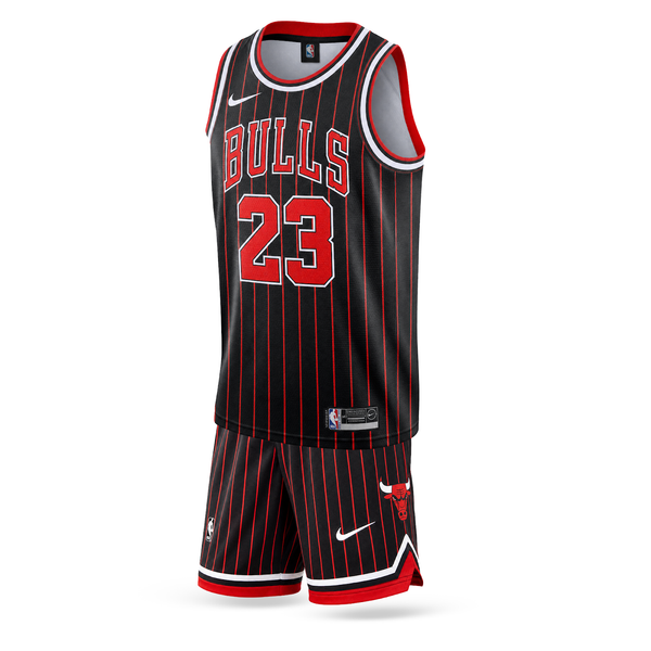Set de joc baschet, copii și tineri, negru, Chicago Bulls. Jordan