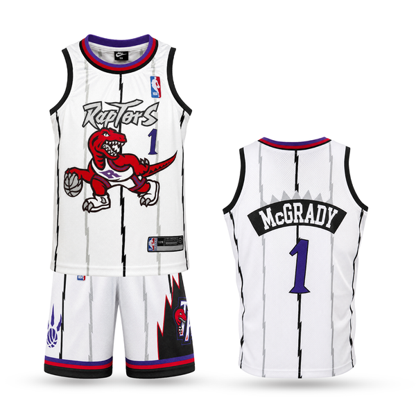 Toronto Raptors Copii Retro Echipament De Baschet, McGrady. Retro