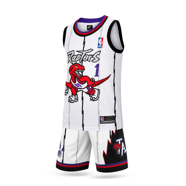 Toronto Raptors Copii Retro Echipament De Baschet, McGrady. Retro
