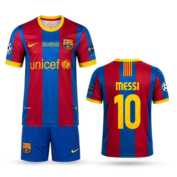Set de joc fotbal, copii și tineri, Barcelona, Messi. Finala Ligii Campionilor 2011