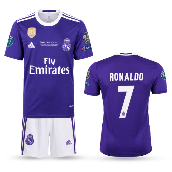 Set de joc fotbal, copii și tineri, Real Madrid, Ronaldo. Finala 2017