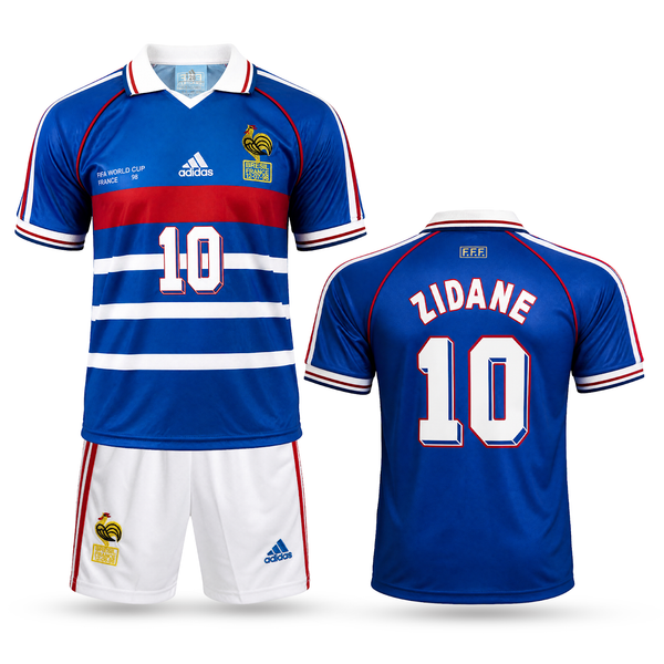 Set de joc fotbal, copii și tineri, Franţa, Zidane, Cupa mondială de Franţa 1998