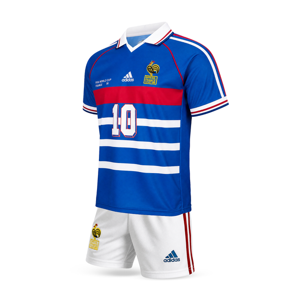 Set de joc fotbal, copii și tineri, Franţa, Zidane, Cupa mondială de Franţa 1998