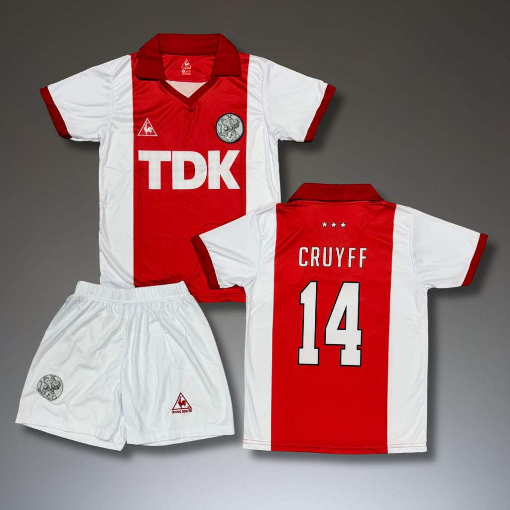 Set de joc fotbal, copii și tineri, Ajax, Cruyff. Clasic 1982-1984