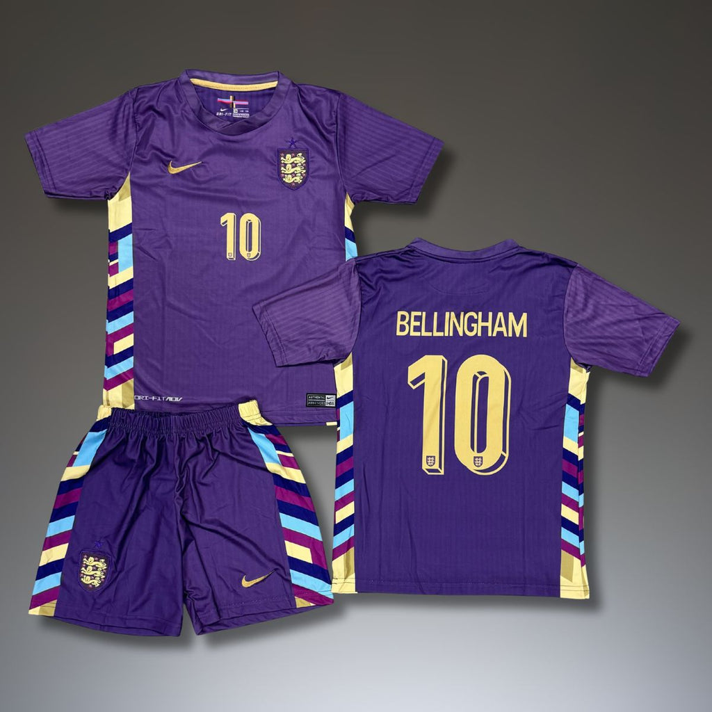 Set de joc fotbal rezerva, copii și tineri, Anglia, Bellingham. EURO 2024