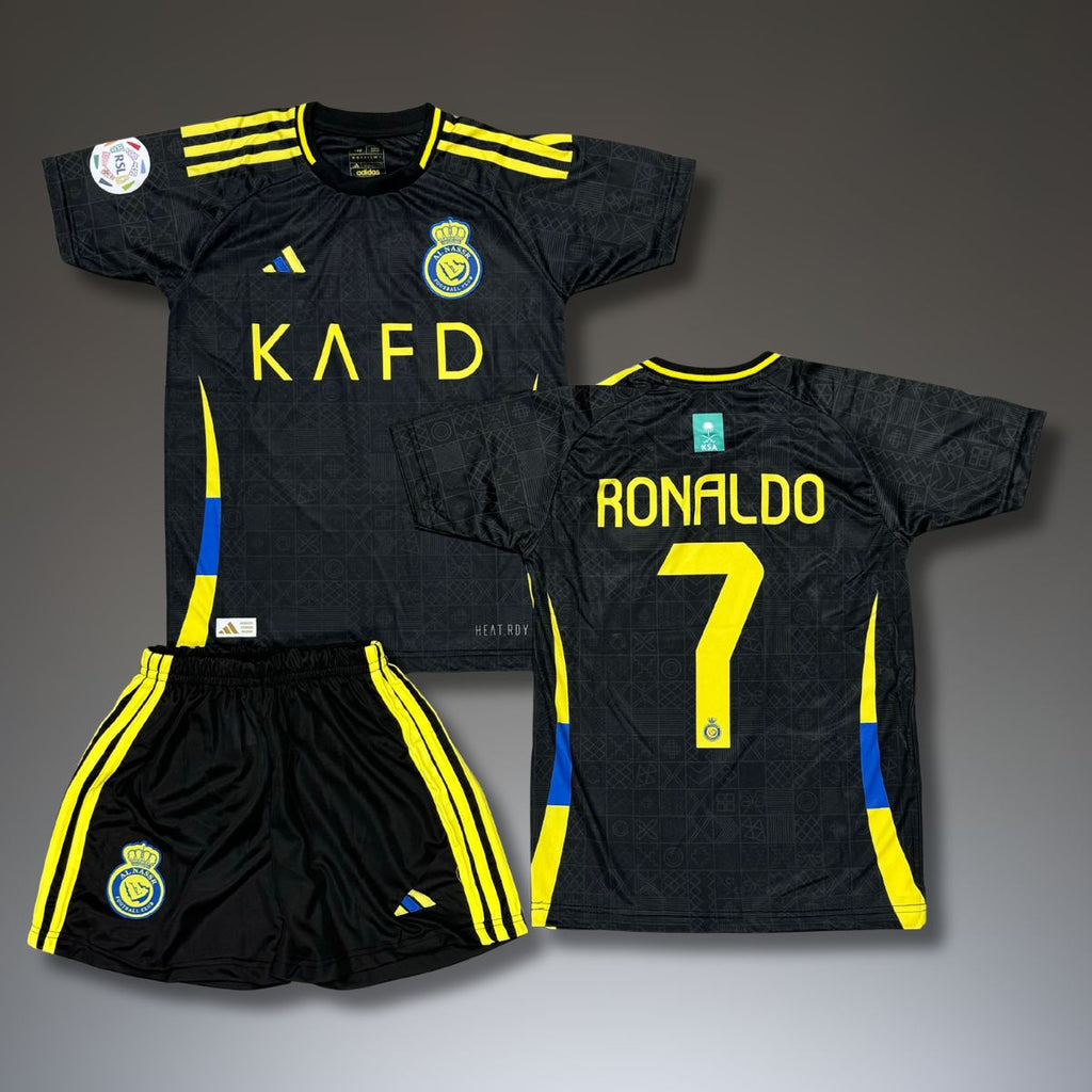 Set de joc fotbal, copii și tineri, Al Nasr, Adidas, Ronaldo. Special 24/25