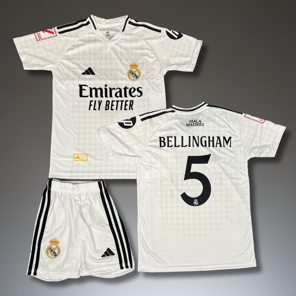Set de joc fotbal, copii și tineri, Real Madrid, Bellingham. 24/25