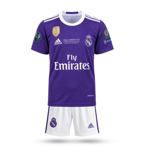 Real Madrid Copii Echipament De Fotbal Clasic, Ramos. Classic