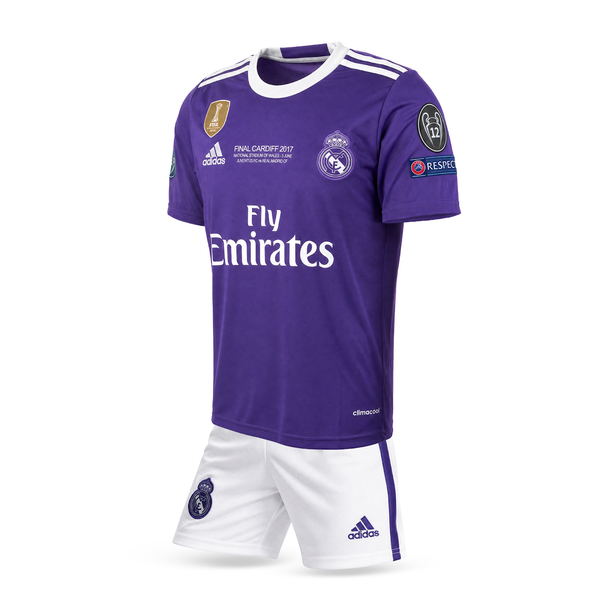 Real Madrid Copii Echipament De Fotbal Clasic, Ramos. Classic