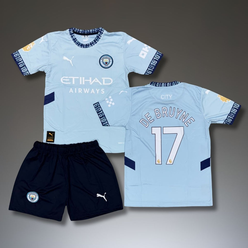 Set de joc fotbal, copii și tineri, Manchester City, De Bruyne. 24/25