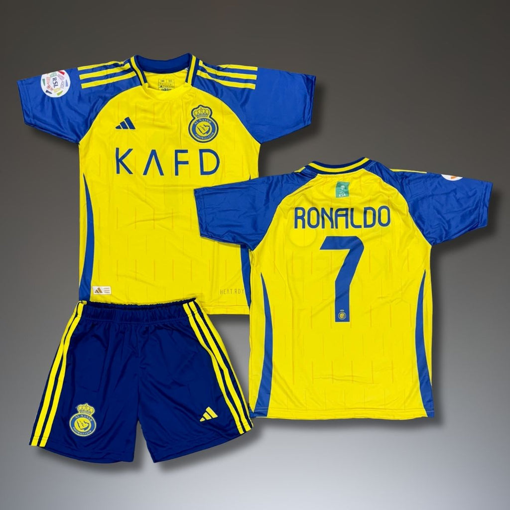 Set de joc fotbal, copii și tineri, Al-Nassr, Adidas Ronaldo. 24/25