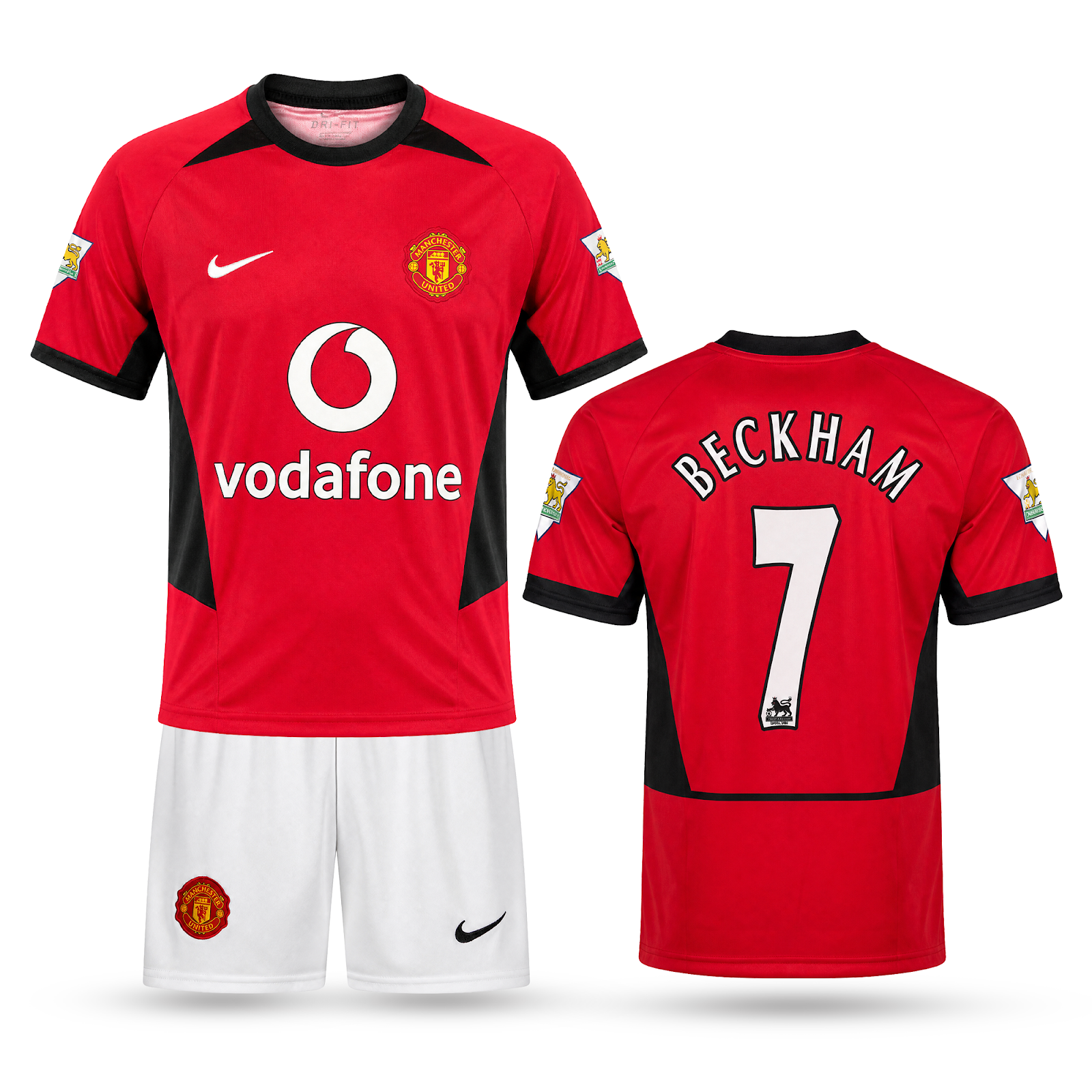 Set de joc fotbal, copii și tineri, Manchester United Beckham. Clasic 2002