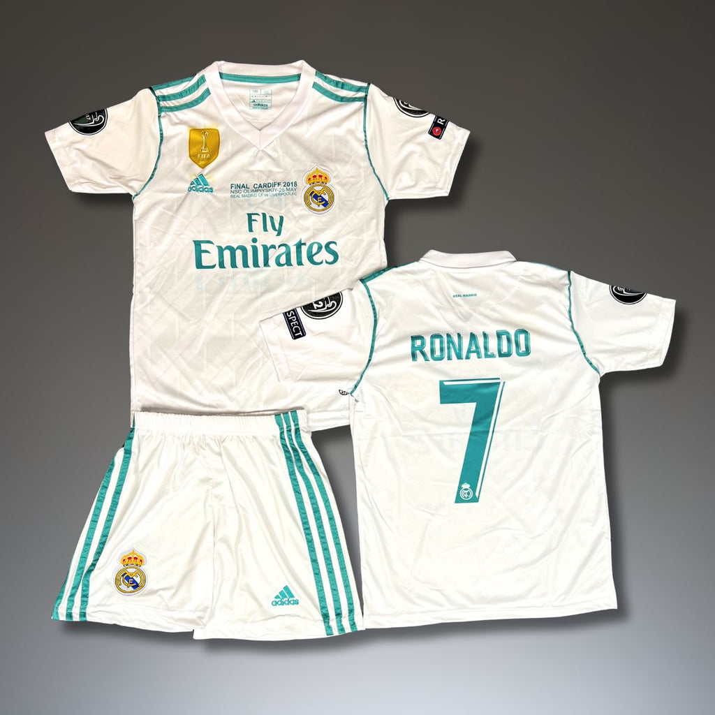 Set de joc fotbal, copii și tineri, Real Madrid, Ronaldo. Finala CL 2018