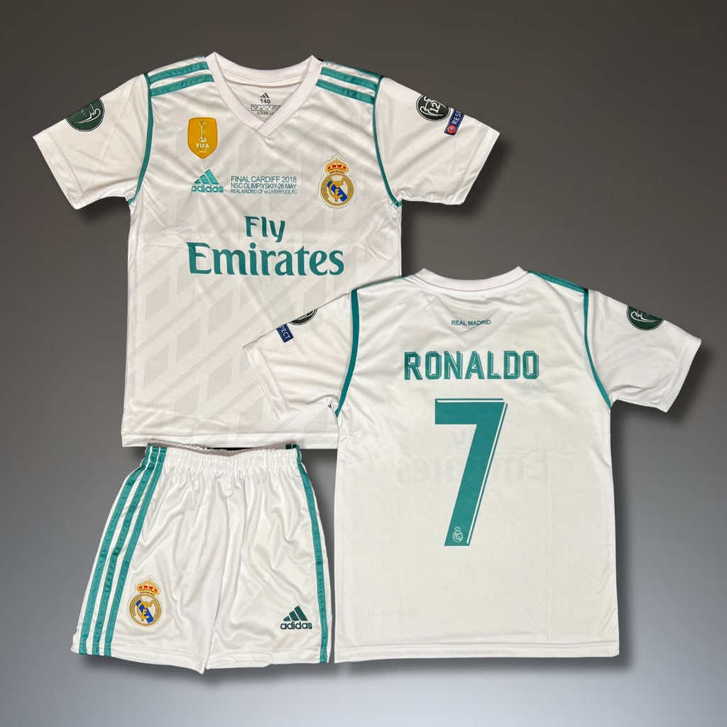 Set de joc fotbal, copii și tineri, Real Madrid, Ronaldo. Finala CL 2018