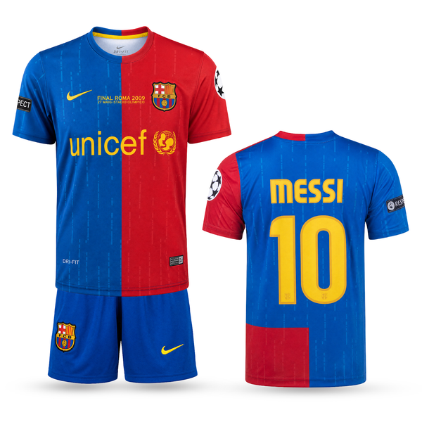 Set de joc fotbal, copii și tineri, Barcelona, Messi. Finala CL 2009