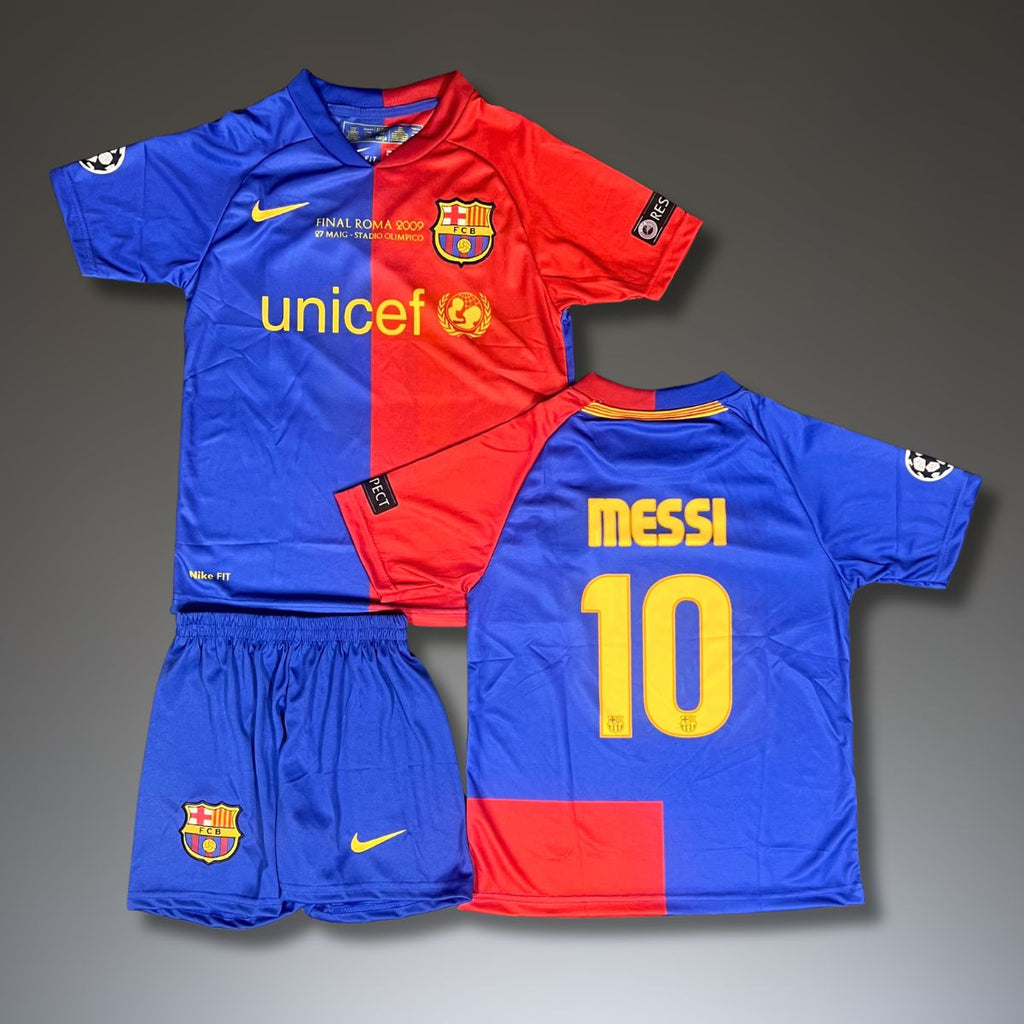 Set de joc fotbal, copii și tineri, Barcelona, Messi. Finala CL 2009