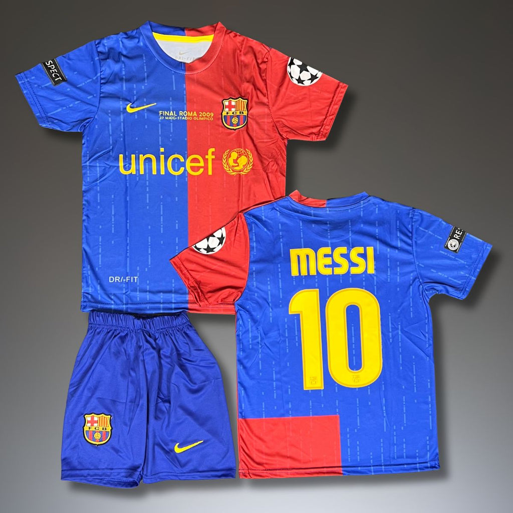 Set de joc fotbal, copii și tineri, Barcelona, Messi. Finala CL 2009