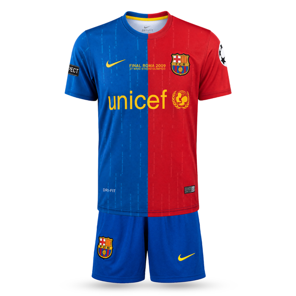 Set de joc fotbal, copii și tineri, Barcelona, Messi. Finala CL 2009