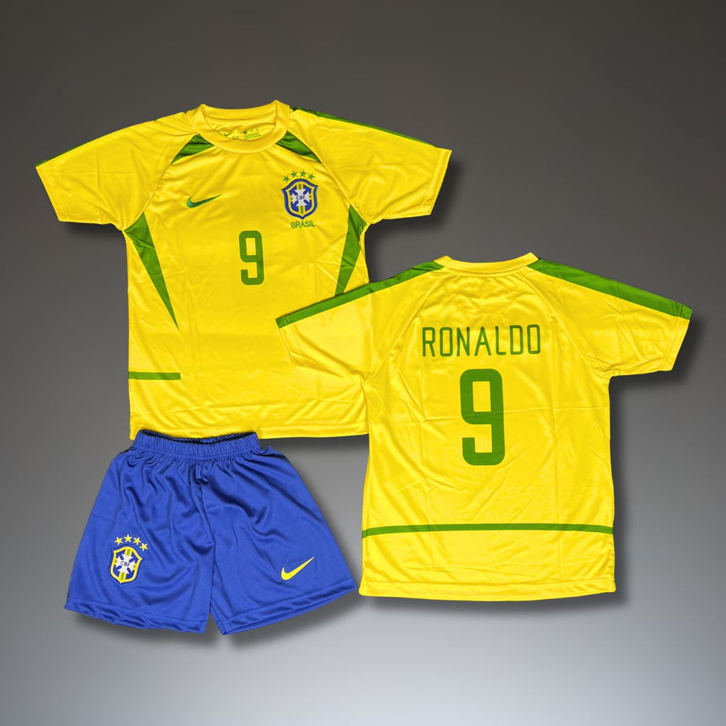 Set de joc fotbal, copii și tineri, Brazilia, Ronaldo. SP 2002