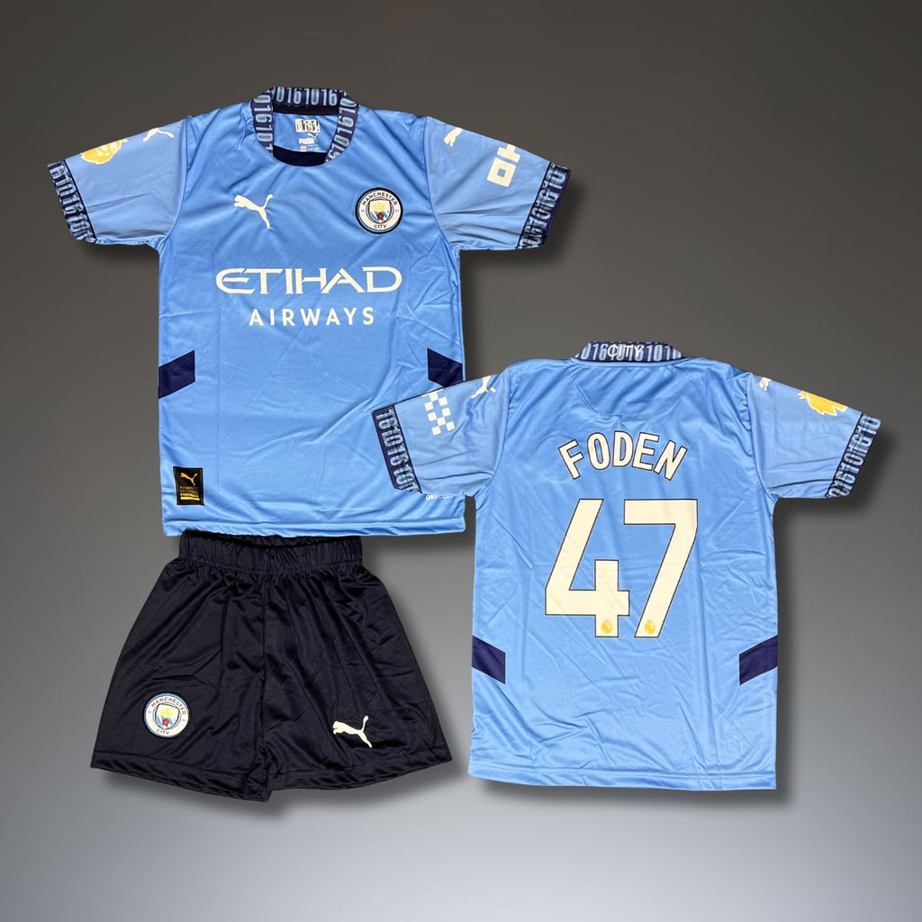 Set de joc fotbal, copii și tineri, Manchester City, Foden. 24/25