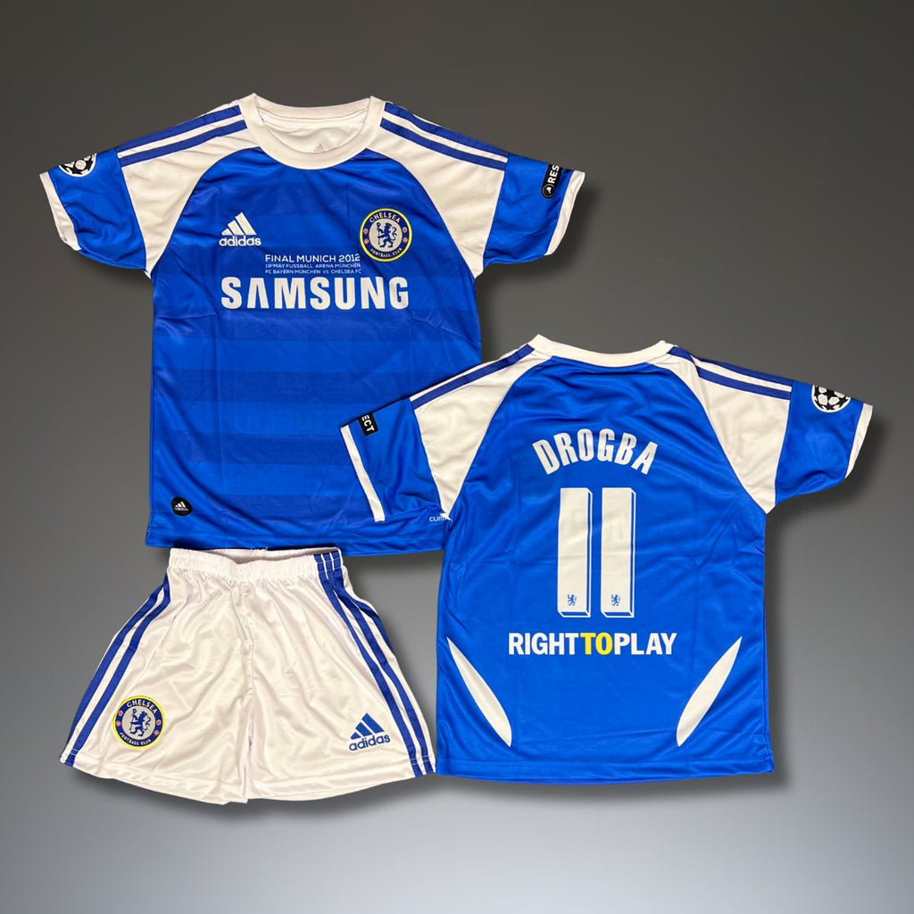 Set de joc fotbal, copii și tineri, Chelsea, Drogba. Finala CL 2012