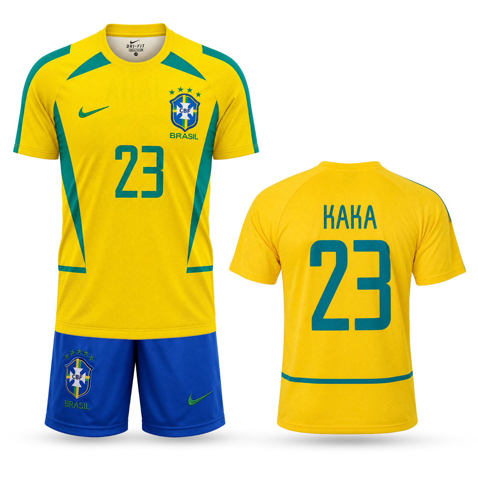 Set de joc fotbal, copii și tineri, Brazilia, Kaka. SP 2002