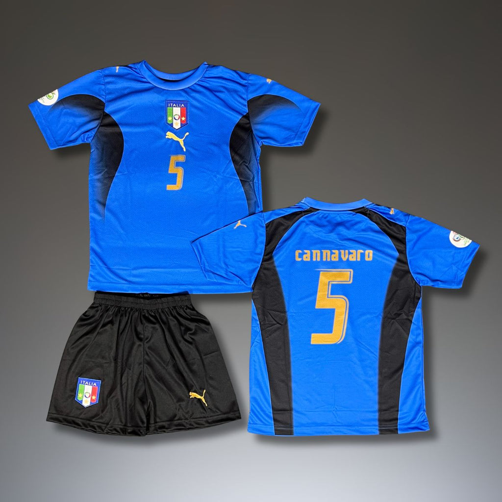 Set de joc fotbal, copii și tineri, Italia, Cannavaro. Cupa Mondială 2006