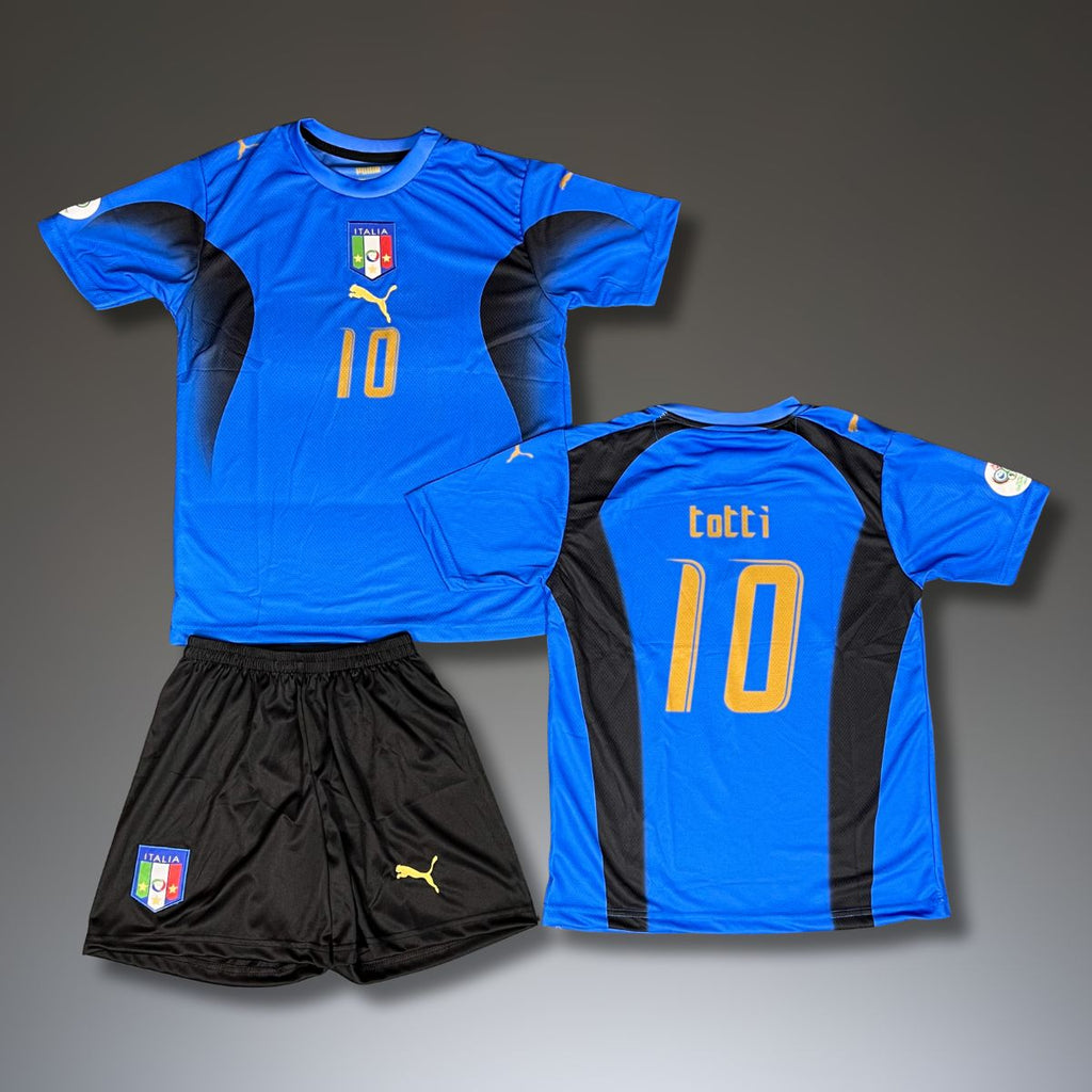 Set de joc fotbal, copii și tineri, Italia, Totti. Cupa Mondială 2006