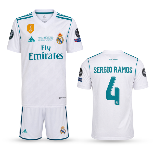 Set de joc fotbal, copii și tineri, Real Madrid, Ramos. Finala CL 2018