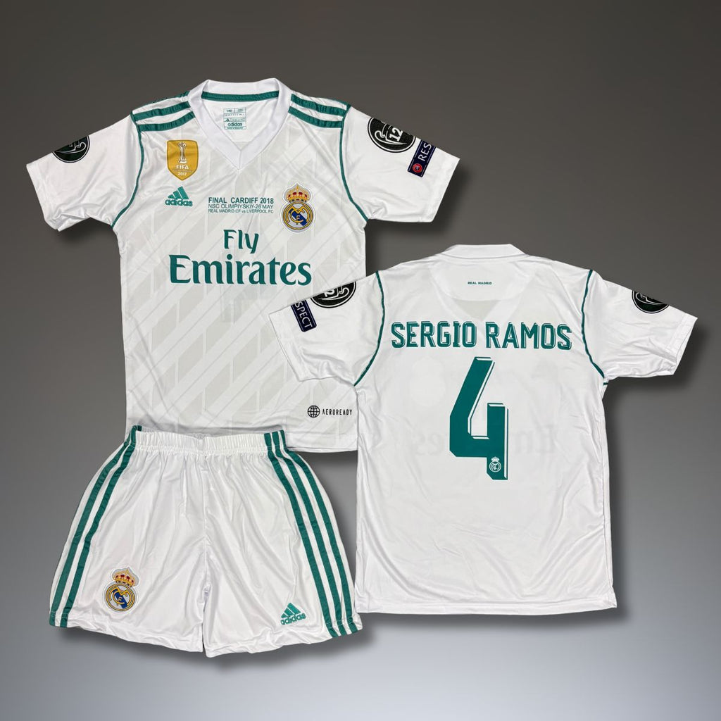 Set de joc fotbal, copii și tineri, Real Madrid, Ramos. Finala CL 2018