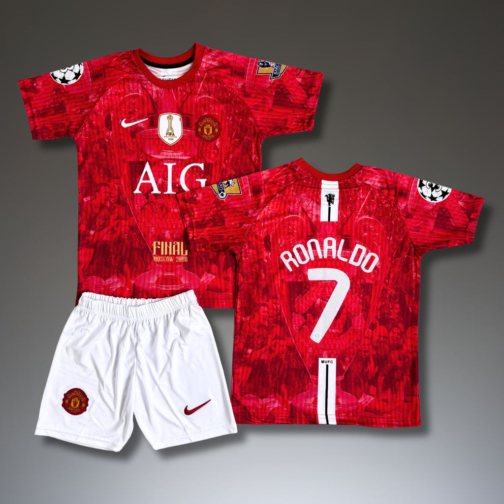 Set de joc fotbal, copii și tineri, Manchester United, Ronaldo. Ediție specială SL Final 2008