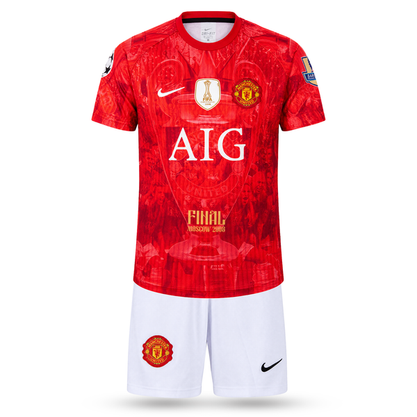 Manchester United Copii Clasic Echipament De Fotbal, Ronaldo. 2008 CL Final 2nd Edition