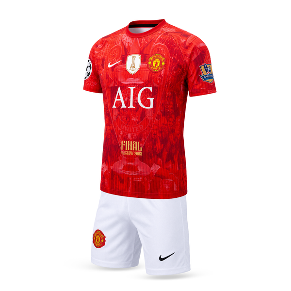 Manchester United Copii Clasic Echipament De Fotbal, Ronaldo. 2008 CL Final 2nd Edition