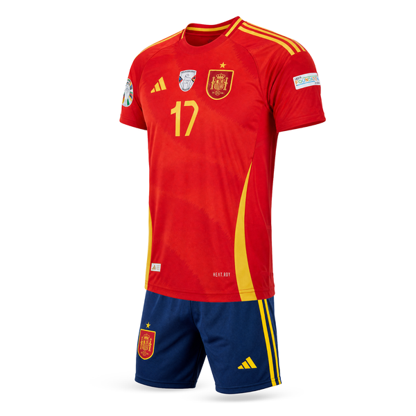 Set de joc fotbal, copii și tineri, Spania, Williams. Euro 2024