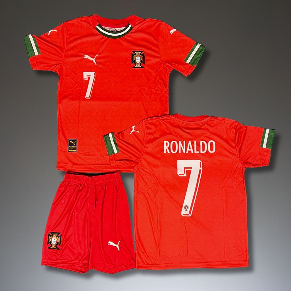 Set de joc fotbal, copii și tineri, Portugalia, Ronaldo. 2025