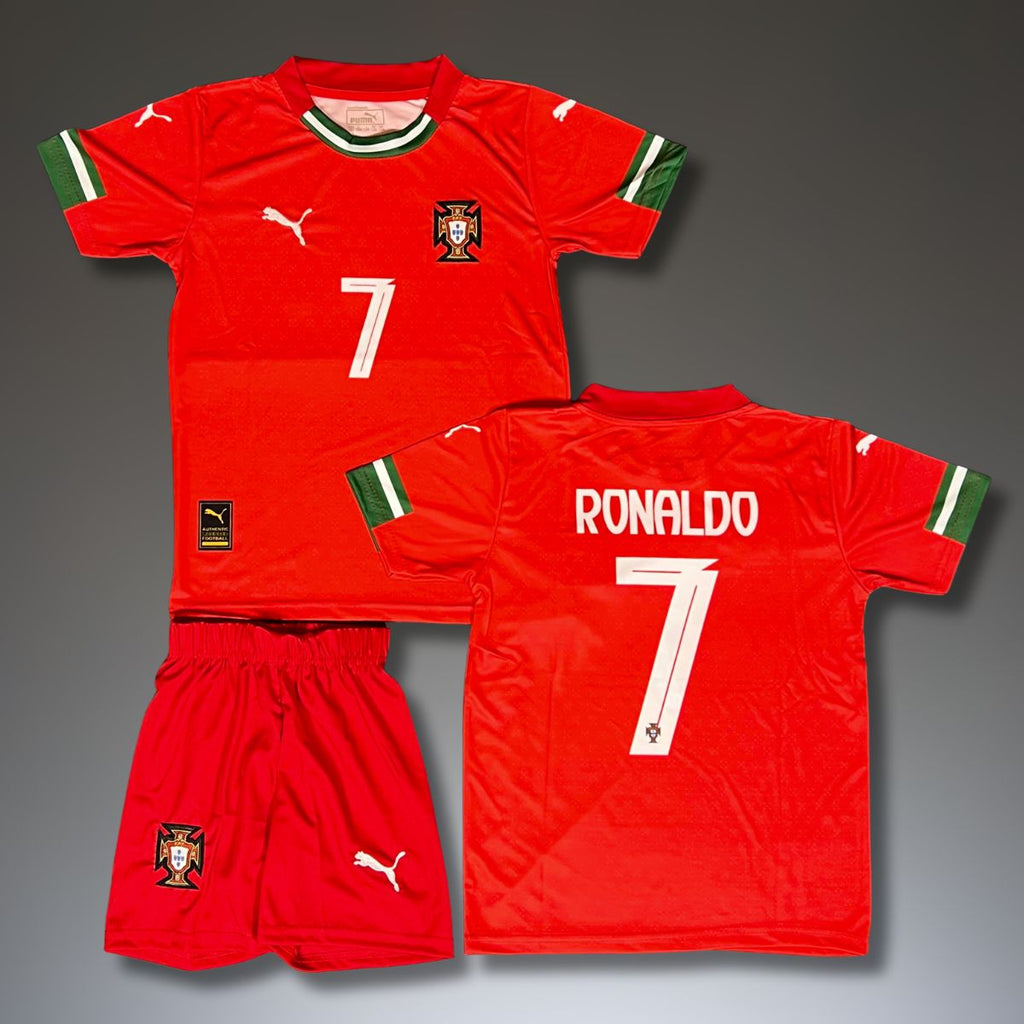Set de joc fotbal, copii și tineri, Portugalia, Ronaldo. 2025