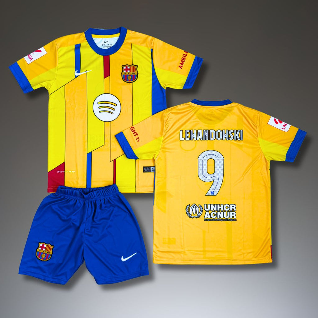 Set de joc fotbal, copii și tineri, Barcelona, Lewandowski. Ediție specială 2025